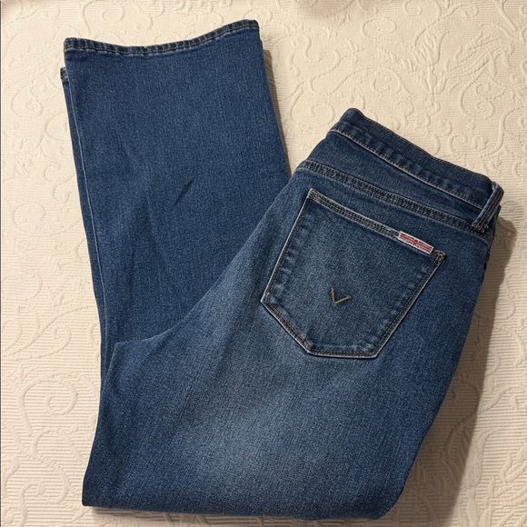 Hudson Jeans Denim - Hudson Blair Jeans Dark Blue High Rise Boot Leg Denim. Size 31